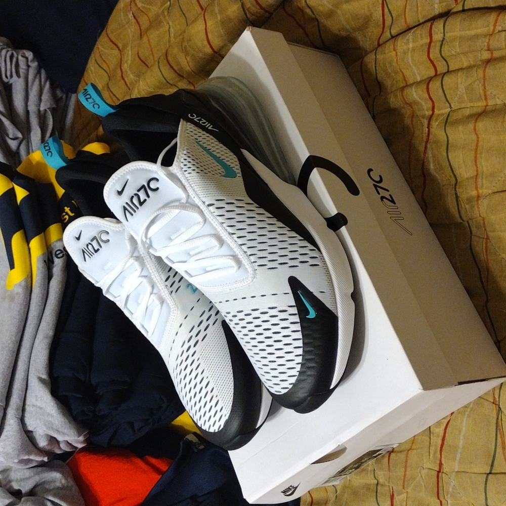 Nike Air Max 270 Black/White-Dusty Cactus